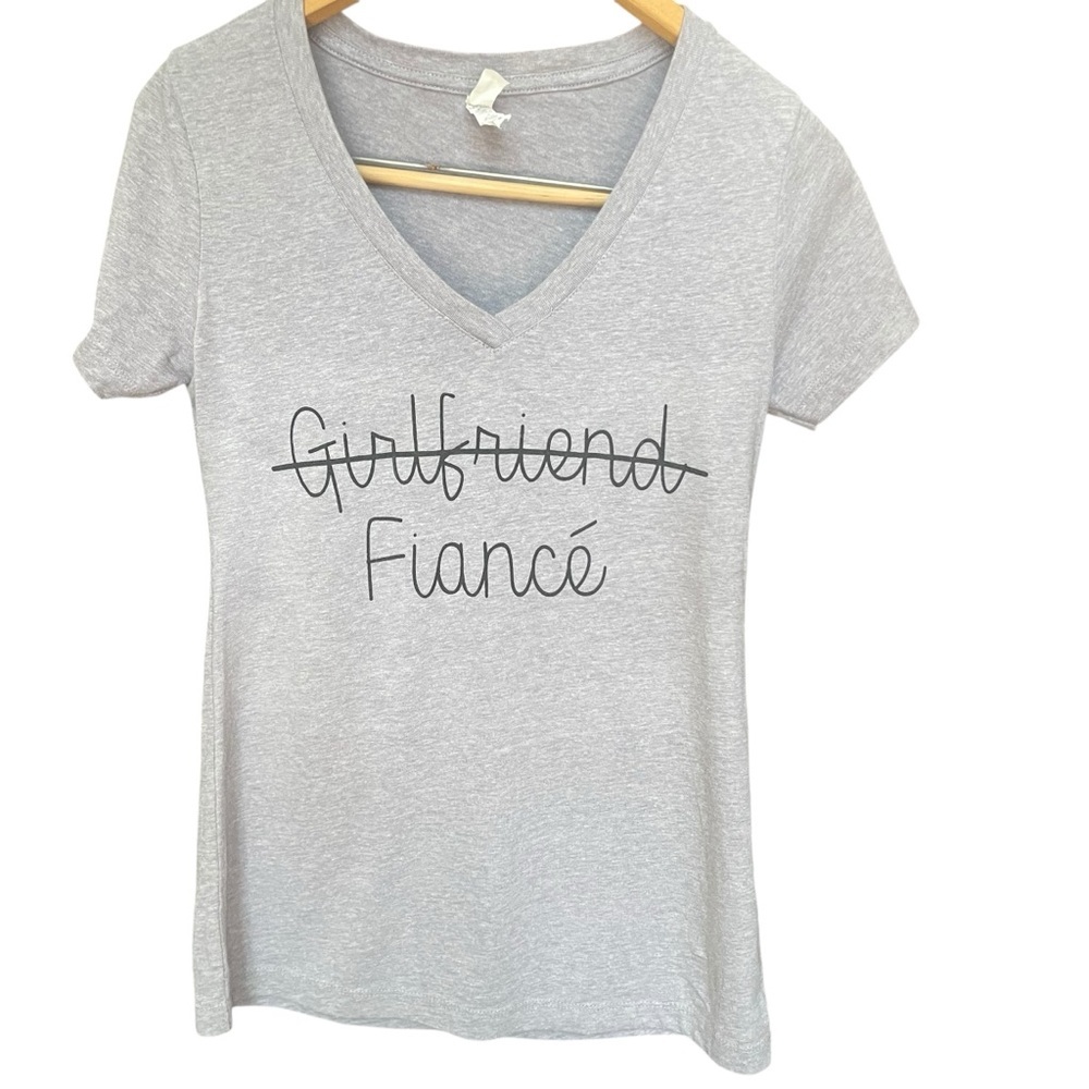Girlfriend to Fiance Engagement Shirt‎